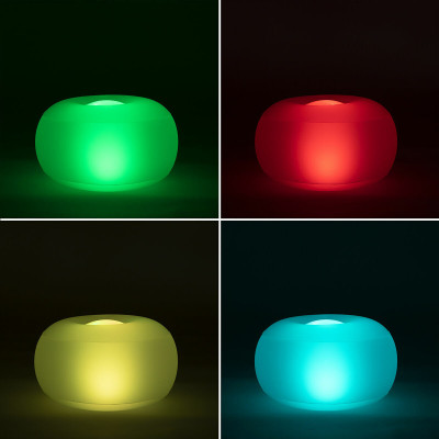 Inflatable Seat with Multicolour LED and Remote Control InnovaGoods Wh
