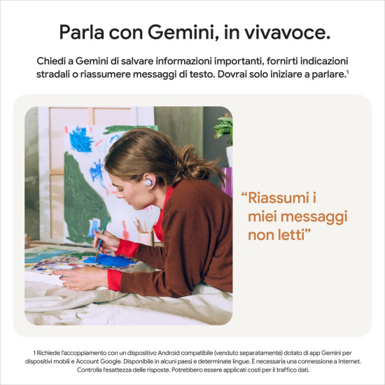 Headphones Google Pixel Buds 2a Green