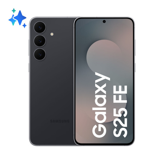 Smartphone Samsung Galaxy S25 FE Octa Core 8 GB RAM 128 GB Black 6,7"