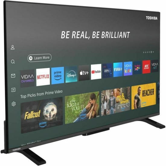 Smart TV Toshiba 40QV2F63DG Full HD 40" LED HDR HDR10+ D-LED HDR10 DVB