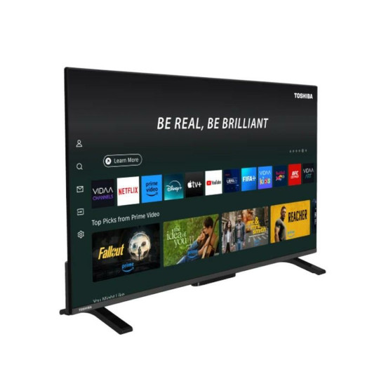 Smart TV Toshiba 40QV2F63DG Full HD 40" LED HDR HDR10+ D-LED HDR10 DVB