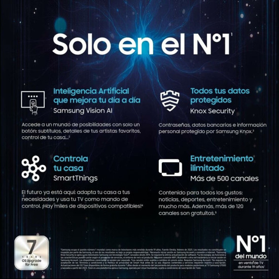 Smart TV Samsung TU43U7005FKX 43 43" 4K Ultra HD LED HDR